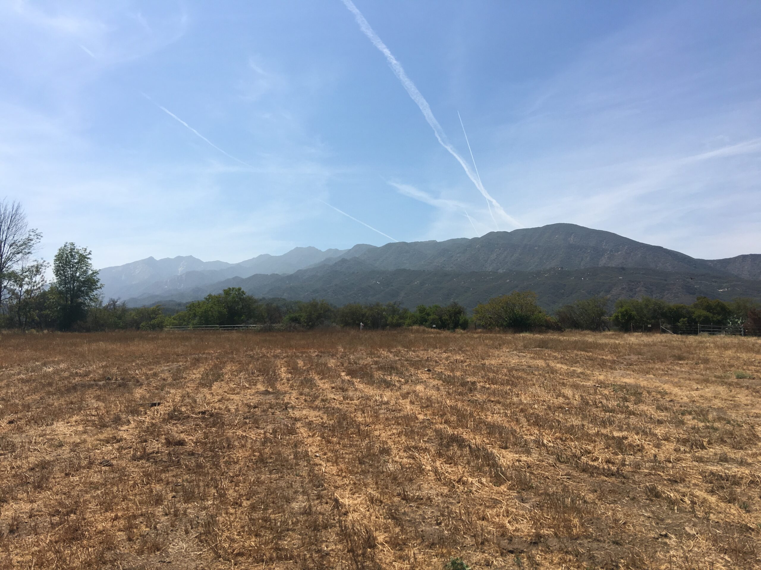 mountains hiking trail santa barbara generic chaparral ridge