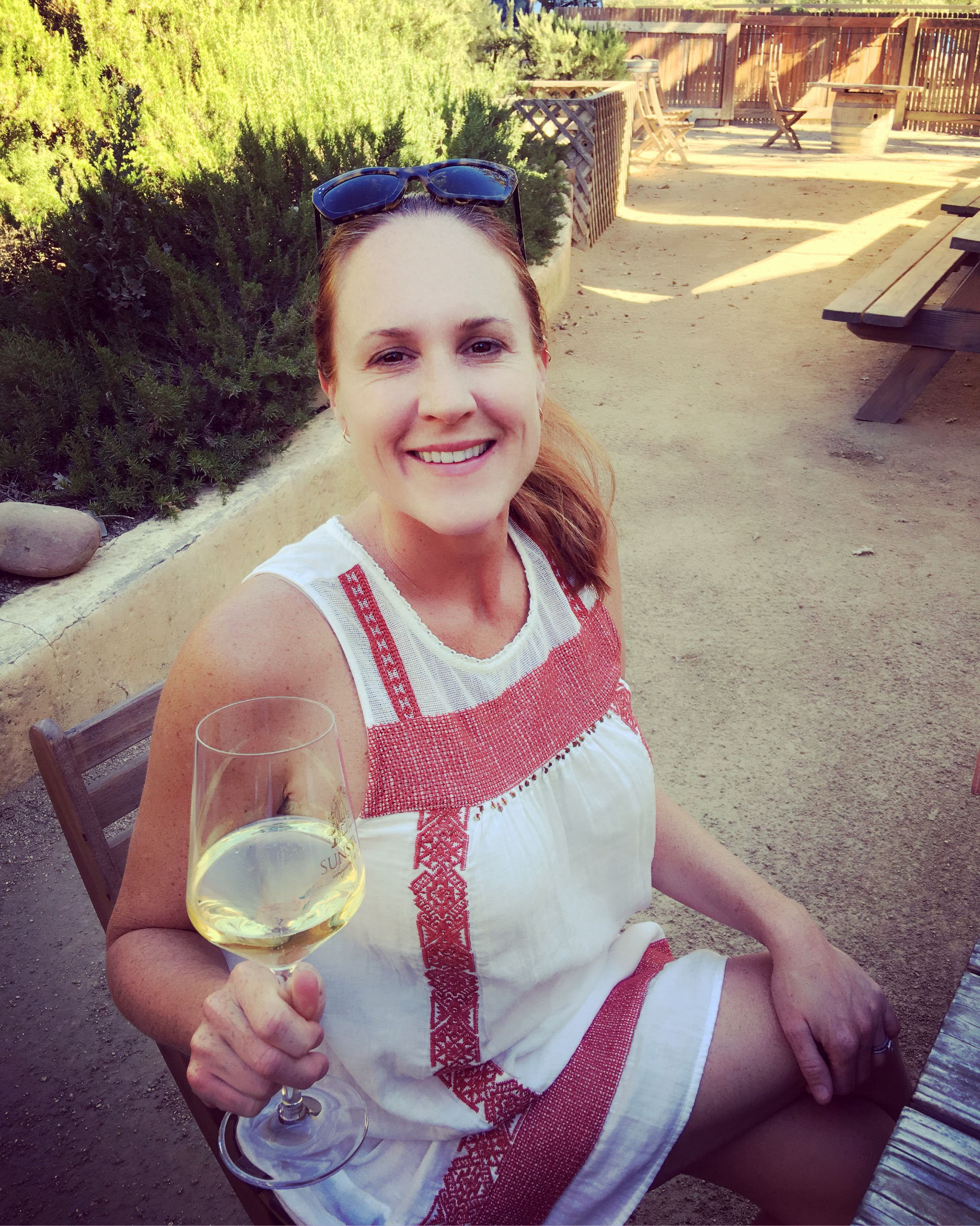 sunstone winery wine barrels cave tasting room stone