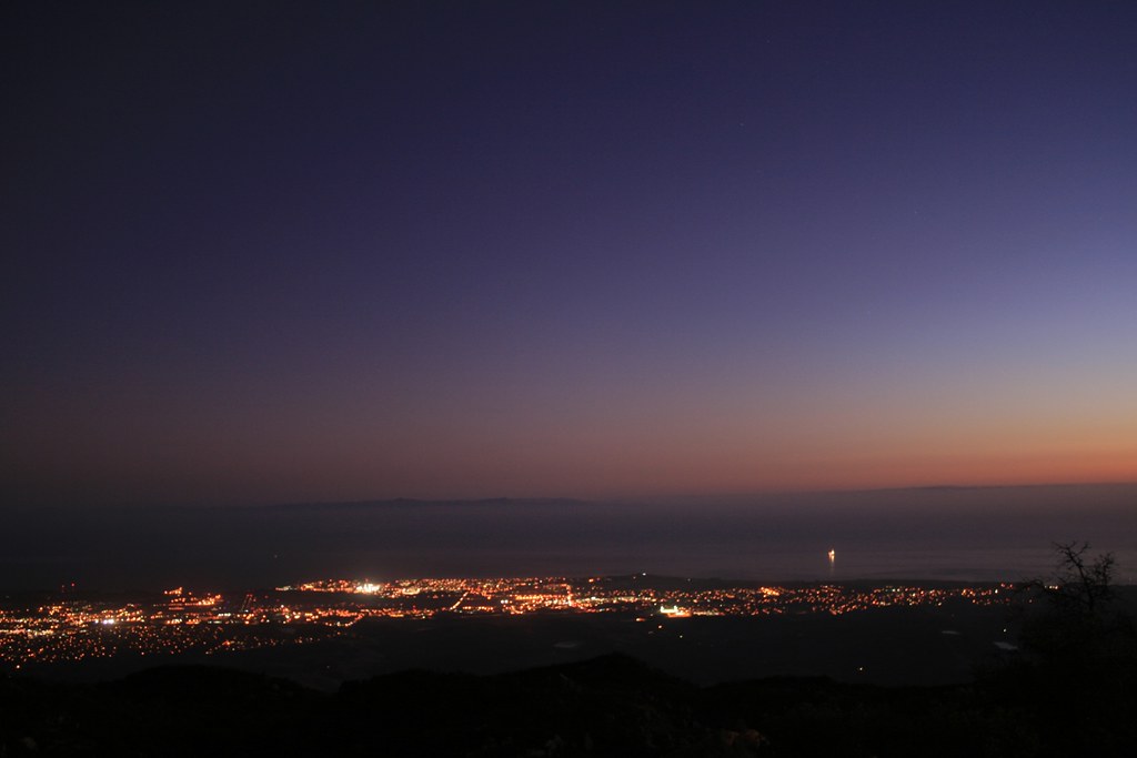 sunset hikes Santa Barbara