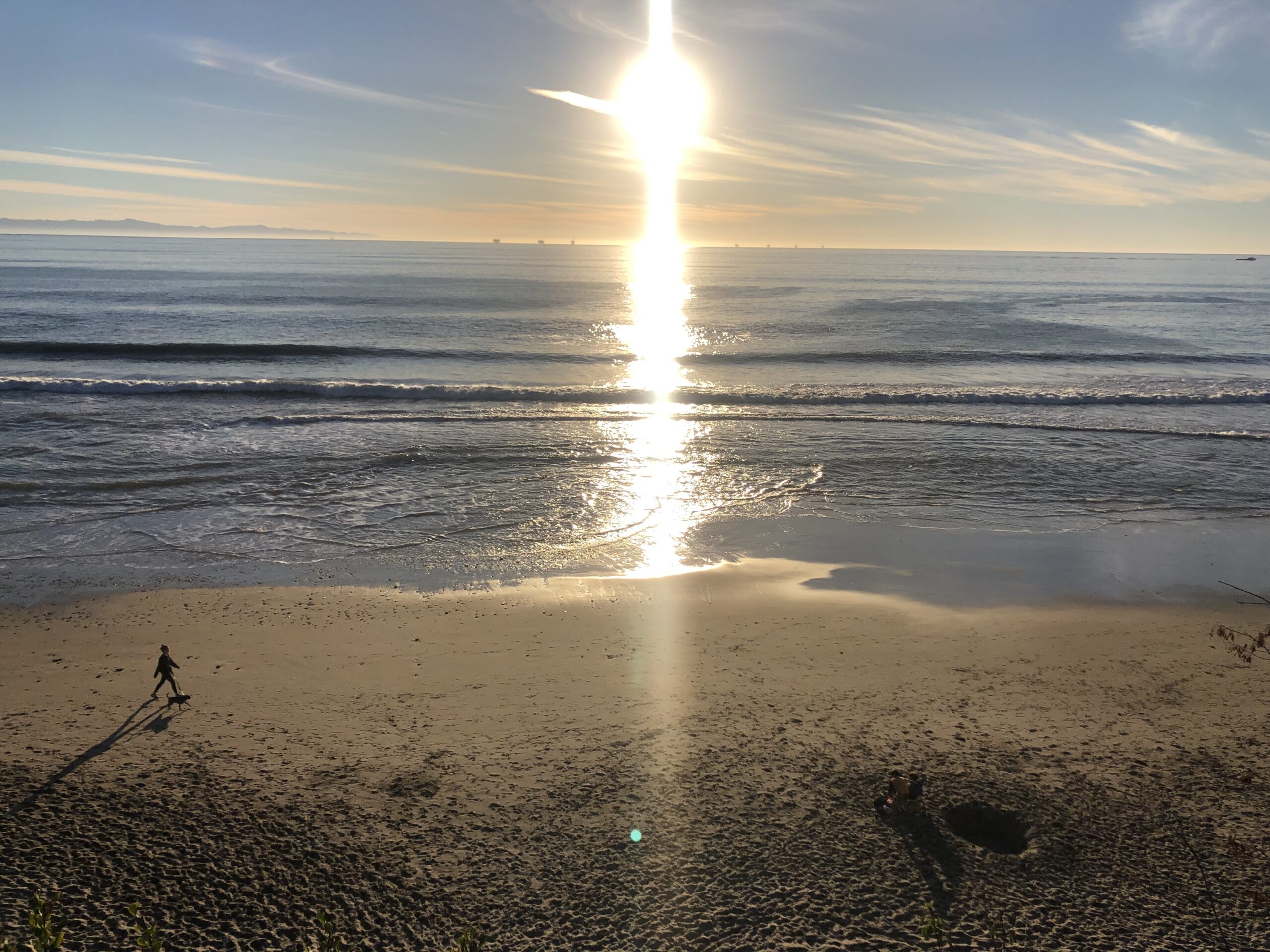 Channel Islands Santa Barbara coast ocean boat view